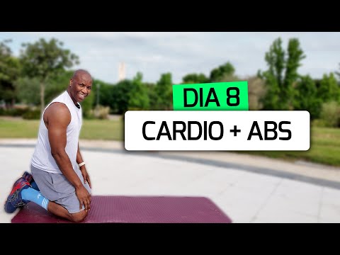 Day 8 | Cardio & Abs WITHOUT EQUIPMENT 🔥Tone Up at Home