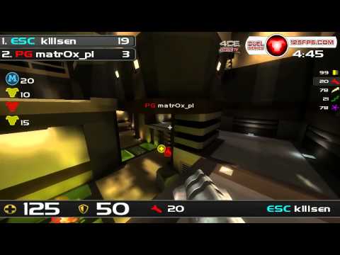 K1llsen vs. matr0x @ 125FPS August