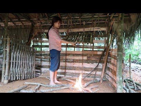 Primitive Technology Primitive Wood Stove | Daily work primitive life