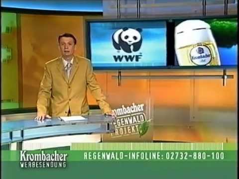 Krombacher Werbung Regenwald 2003