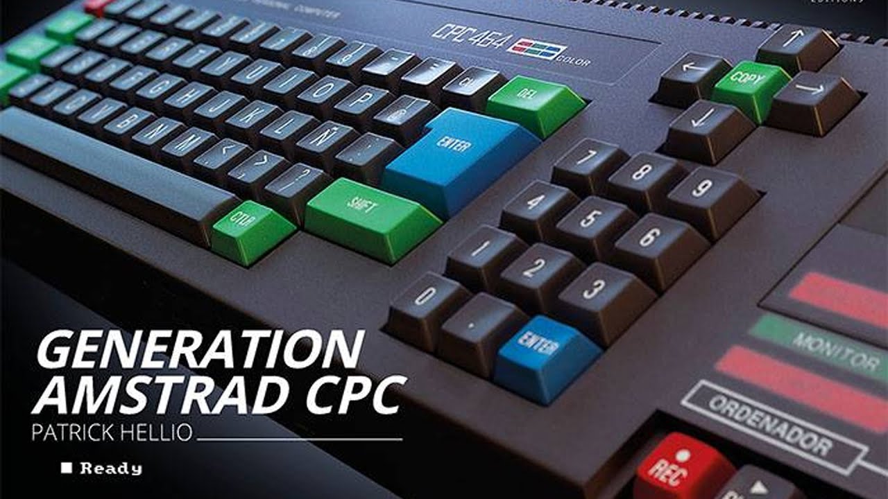 GÉNÉRATION AMSTRAD CPC : le livre de PATRICK HELLIO chez Pix'n Love !!