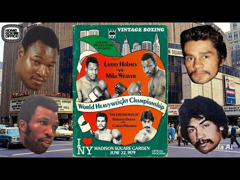 Larry Holmes vs Mike Weaver and Roberto Duran vs Carlos Palomino HBO (1979) 1080p 60fps