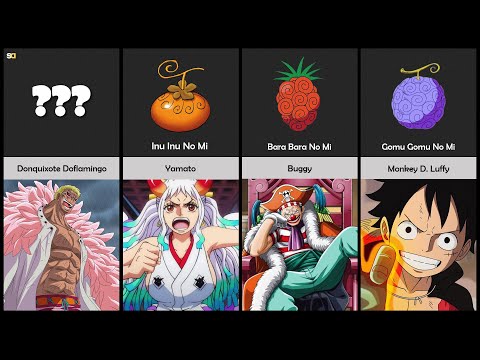 One Piece All Devil Fruits and The Users