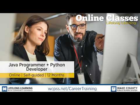 Wcpss Career Training Certificates Java Developer Python Developer