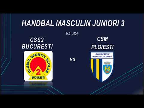 Handbal J3M CSM Ploiesti-CSS2 Bucuresti 01.2026