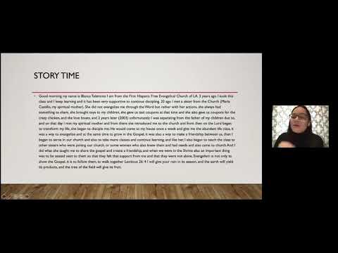 Real Life Discipleship Class #3: Blanca Nunez - Evangelism