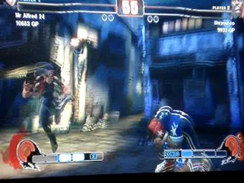Street Fighter 4: Mr Alfred 24(Rose) vs thxyoutoo (Balrog)