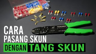 Download lagu CARA MEMASANG SKUN DENGAN TANG SKUN | HOW TO USE SCHOEN PLIERS mp3