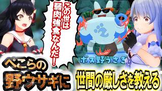 弱きものに当たりが強いミオ、手痛いしっぺ返しを食らう ぷちホロの村Part1【大神ミオ】 ホロライブ切り抜き