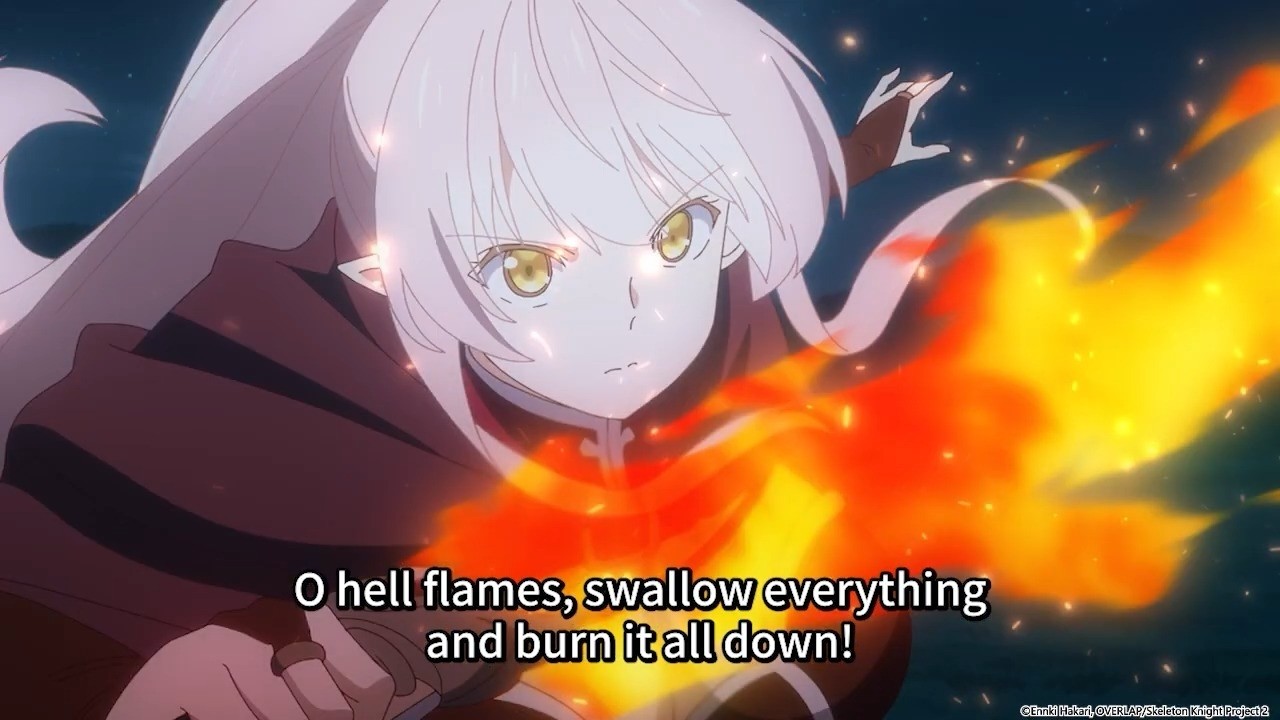 Protect the village!《Skeleton Knight in Another World Season 2》 Anime Highlight