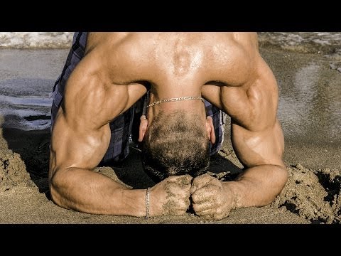 Body Workout Training am Strand - Handstand Pushups (PROMO)