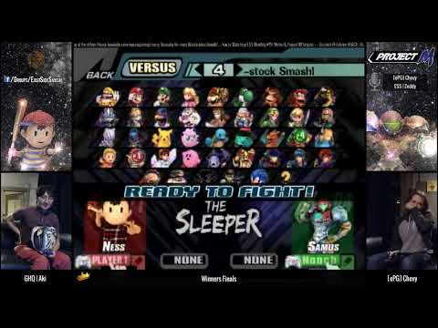 ESS Monthly #19: GHQ | Aki (Ness) vs. [ePG] Chevy (Samus) - Winners Finals - Project M