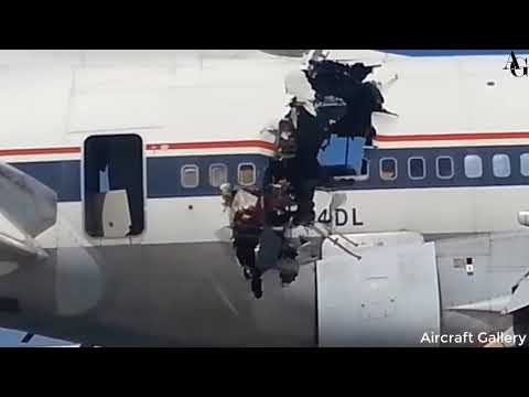 Delta Airlines L 1011 Tristar being scrapped