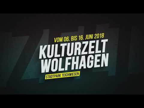 Kulturzelt Wolfhagen vom 06.06. - 16.06.2018
