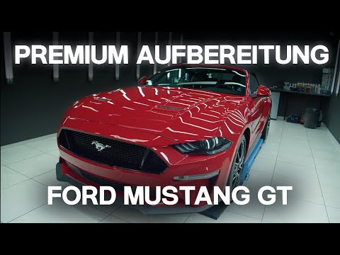 Ford Mustang GT erhält seine erste Autoaufbereitung (Wieder wie NEU)