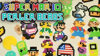 My Perler Bead Collection- Mario Sprites