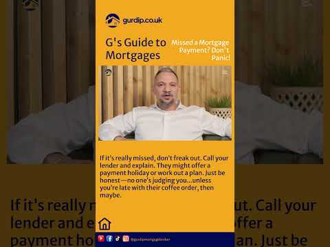 Missed a Mortgage Payment? Here's What to Do.  #firsttimebuyer #mortgagepayments #mortgageadviceuk