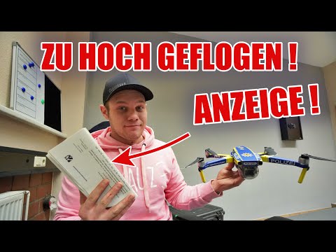 ANZEIGE 👮🏼‍♂️🚔! Über 120M mit der DJI Drohne geflogen 😳| ItsMarvin