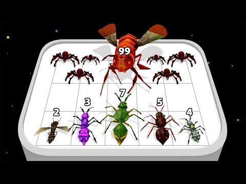 BUG SURVIVAL 3D: Ants Clash - Merge Ant, Insect Fusion ★ Battle Simulator