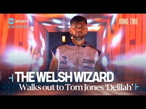 Joe Cordina's EPIC ring walk in Saudi Arabia to DELILAH 😍🎵 | #FuryUsyk 🇸🇦 #RingOfFire