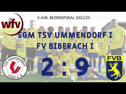 🏆🌟 E-Jugend wfv Bezirkspokal - Finale 2022/23 - FV Biberach triumphiert! 🌟🏆📹