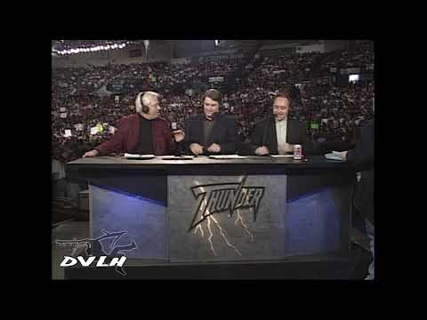 Candid banter with Bobby "The Brain" Heenan, Tony Schiavone and Mike Tenay on the set (Unreleased)