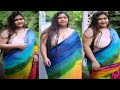 Pujarthi Ghosh Hot Saree Photoshoot Saree Fashion Hot Saree Shoot Wiki Facts And Biography