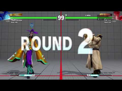Princess Slim (Fang) vs PxG ICE (M. Bison) ft5
