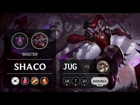 Shaco Jungle vs Xin Zhao - KR Master Patch 9.11