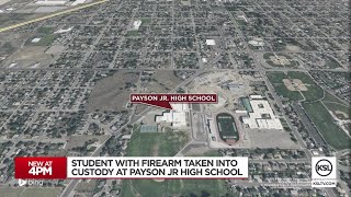 Payson Jr. High student in custody after allegedly bringing a gun to school