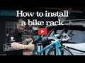 How to install a bike rack on a car