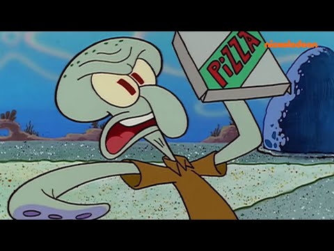 BRUDER!? ,,DIE HIER GEHT AUFS HAUS" Thaddäus der Pizzalieferant.. Spongebob Schwammkopf