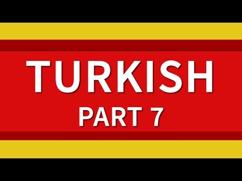 Learn Turkish 500 Phrases for Beginners Lesson 7 Colors