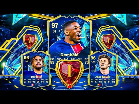 MY LIGUE 1 TOTS CHAMPS REWARDS! INSANE PULL! FC 25 Ultimate Team RTG
