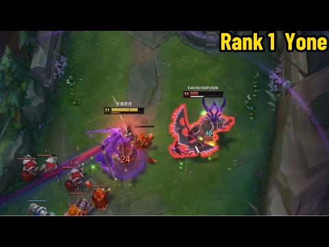 Rank 1 Yone: Cleanest Yone You Will See!