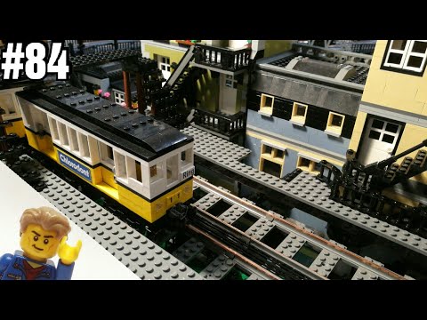 Erweiterung der Hochbahn & neuer Bahnhof - Sinfonie der LEGO Stadt #84