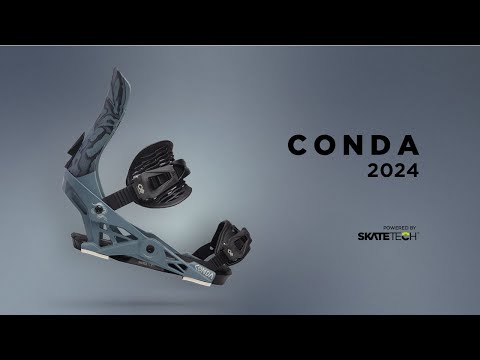 Крепления сноубордические NOW CONDA (23/24) Black