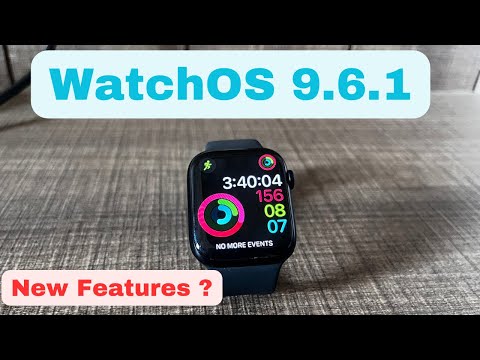 WatchOS 9.6.1 update is Out || new features ?