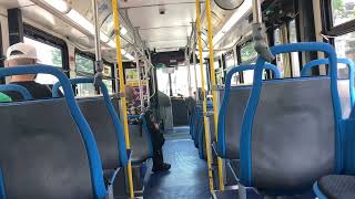 CTA On Board Riding 2007 New Flyer D40LF Bus 1619 on Route 78 Montrose from HIP Mall to Broadway