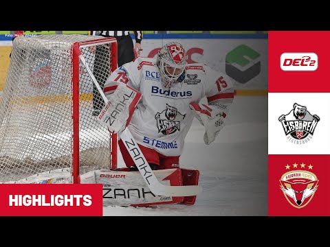 DEL2: Eisbären Regensburg vs. Lausitzer Füchse | Highlights - 1. Spieltag