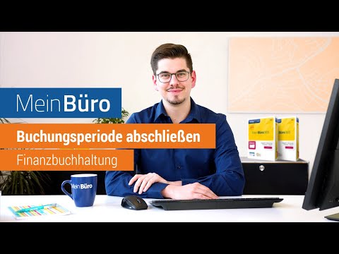 Buchungsperioden abschließen mit WISO MeinBüro Desktop