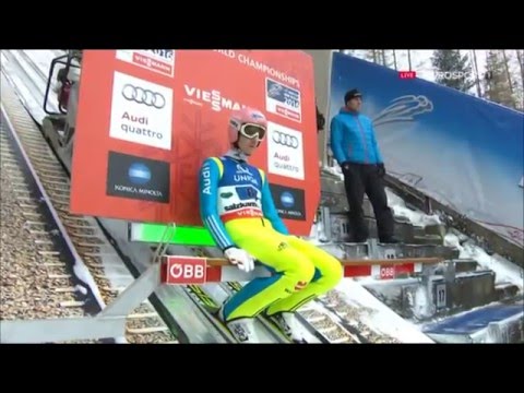 Severin Freund - Kulm 2016 - 219 m - Eurosport Germany