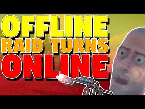 HE LOGGED IN WHILE I WAS RAIDING HIM | Rust Solo Survival S01E06