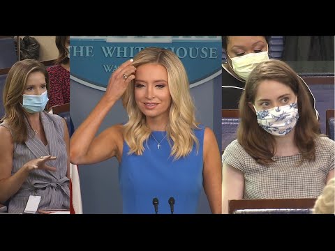 8/4/2020 Press Secretary Kayleigh McEnany holds White House briefing