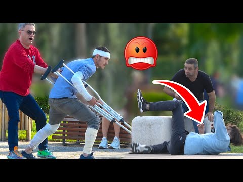 Crazy Boy With Casts 😲Swapping Prank 💥 Best of Just For Laughs