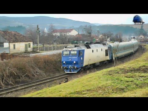 Trenuri de Calatori/Passenger Trains in Bratca, Apuseni Mountains - 04 January 2014