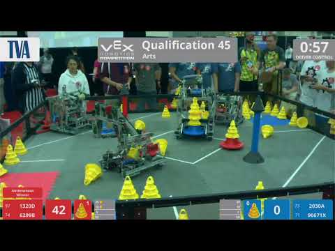 2018 VRC Arts Q45 - 1320D 6299B vs 2030A 96671X - 66 to 71