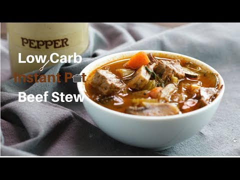 Low Carb Instant Pot Hearty Beef Stew