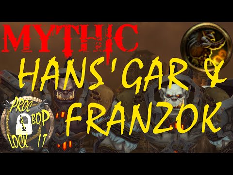 Blackrock Foundry - Mythic Hans'gar and Franzok (Brewmaster Monk PoV) [Guild First]