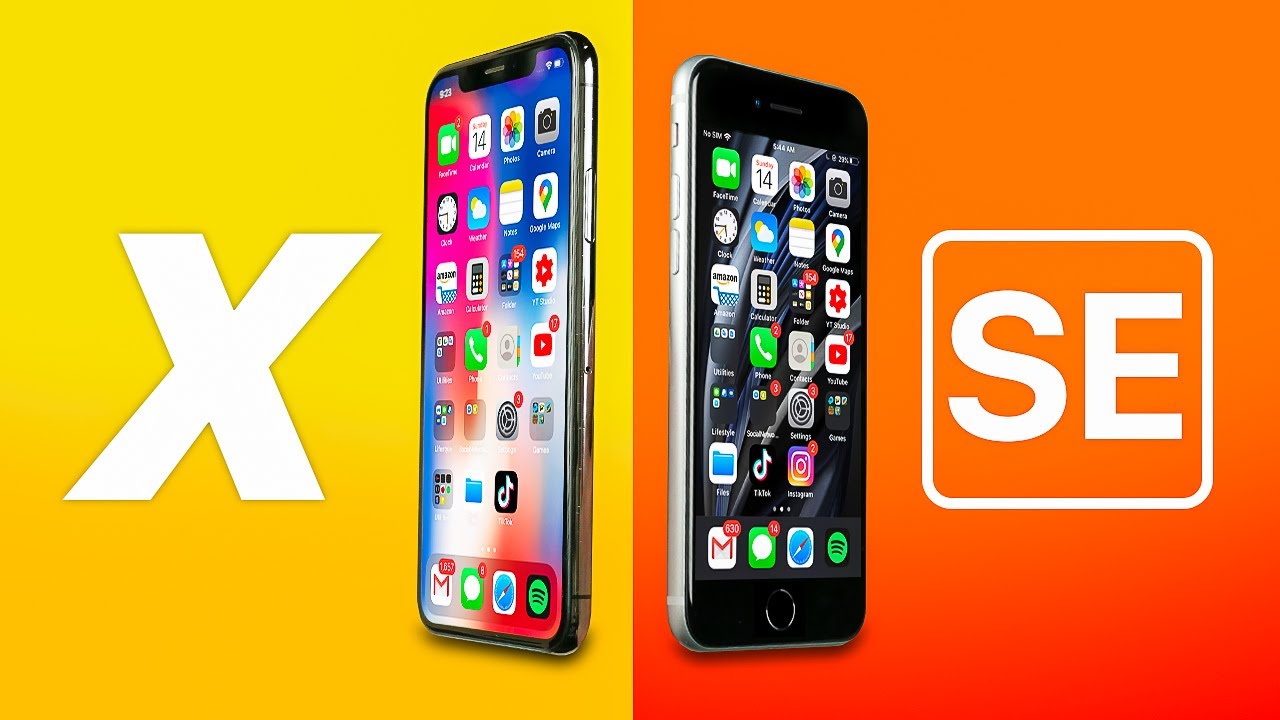 iPhone SE 2020 vs iPhone X - Which is the BETTER Buy?